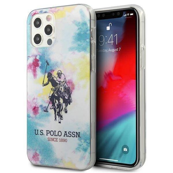 Etui US POLO Apple iPhone 12 12 Pro Tie & Dye Collection USHCP12MPCUSML Wielokolorowy Case