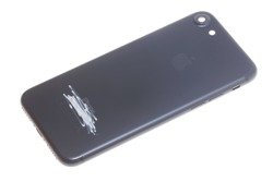 Obudowa Korpus Klapka Baterii APPLE iPhone 7 Czarna Grade B Z Wadą
